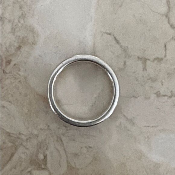 Tiffany & Co. Atlas Ring 925 Sterling Silver Vintage Size 5.5 - Picture 4 of 5